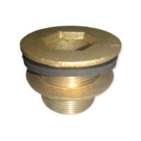 Врезка в бак 3/4" латунная