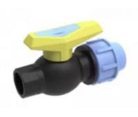 Кран шаровый D32 ЗВ 32х1" (РР)