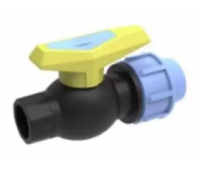 Кран шаровый D50 ЗВ 50x11/2"(РР)