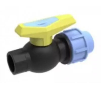 Кран шаровый D50 ЗВ 50x11/2"(РР)