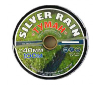 Лента туман 40 "Silver Rain" 1 1/4 60мм 8mil (100м)