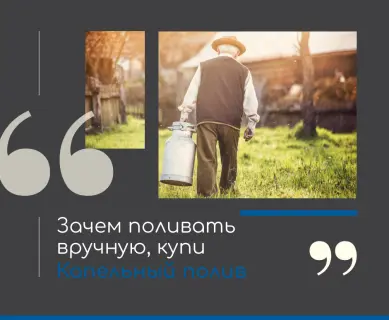 капельный полив