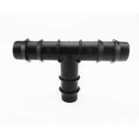 Тройник-соединитель для капельной трубки d-16мм Santehplast
