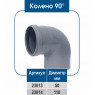 Колено ПВХ 90° (ВН)