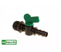 Миникран ЕРШ с наружной резьбой 1/2" Irtech